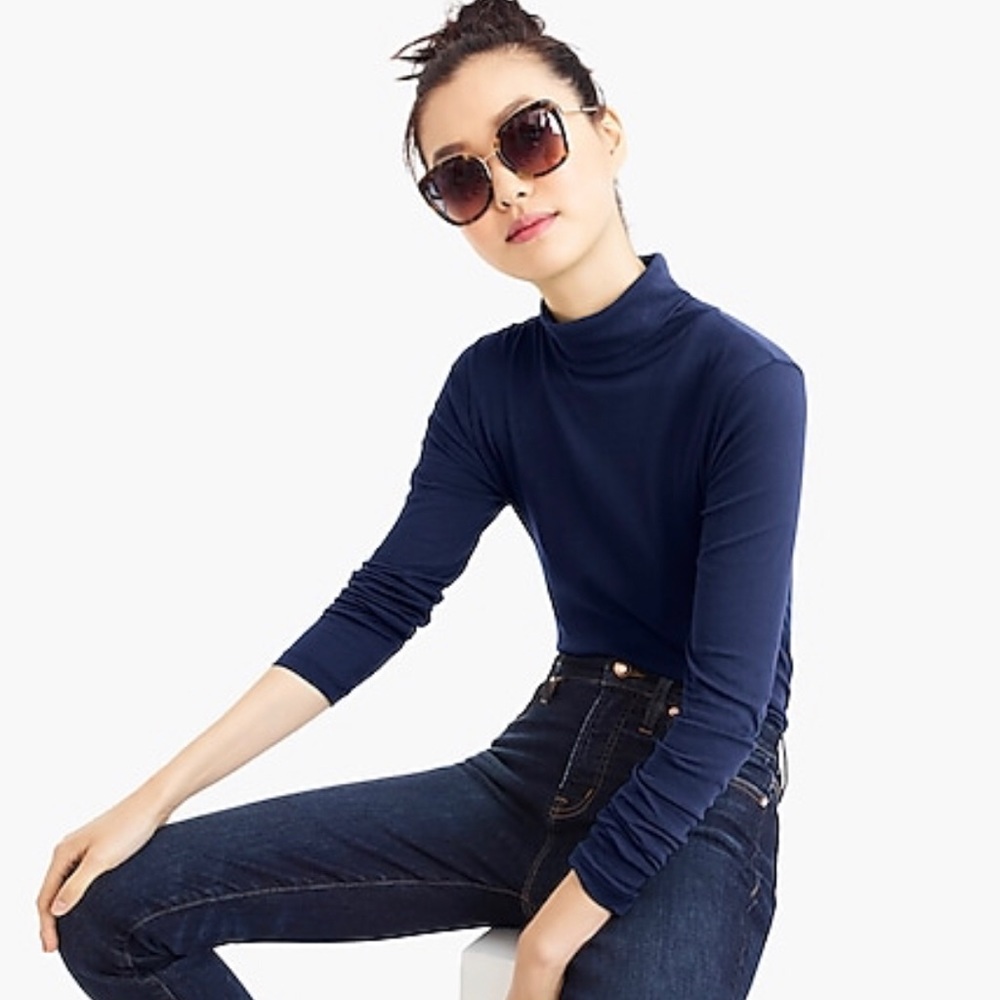 J Crew tissue turtleneck